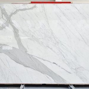 statuario venato marble slabs, 2cm polished or honed. Ideal to use as kitchen countertop, island, backsplash or bathroom wall & floor applications