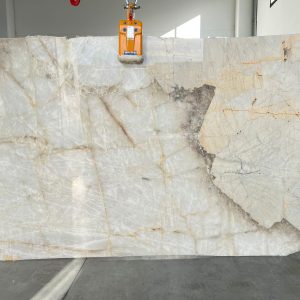 Patagonia standard quartzite slabs 20mm thick polished. ideal to be used for kitchen countertops or islands, bathroom walls & floors and dining table applications.